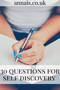 30 questions for self discovery, self discovery questions