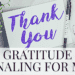 gratitude journal for moms