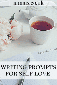 writing prompts for self care