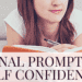 journal prompts for self confidence