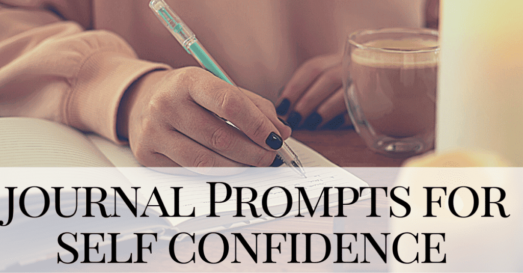 journal prompts for self confidence