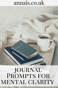 journaling for mental clarity