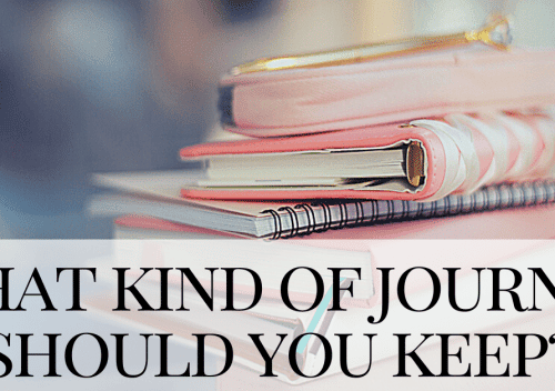 what kind of journal should I keep