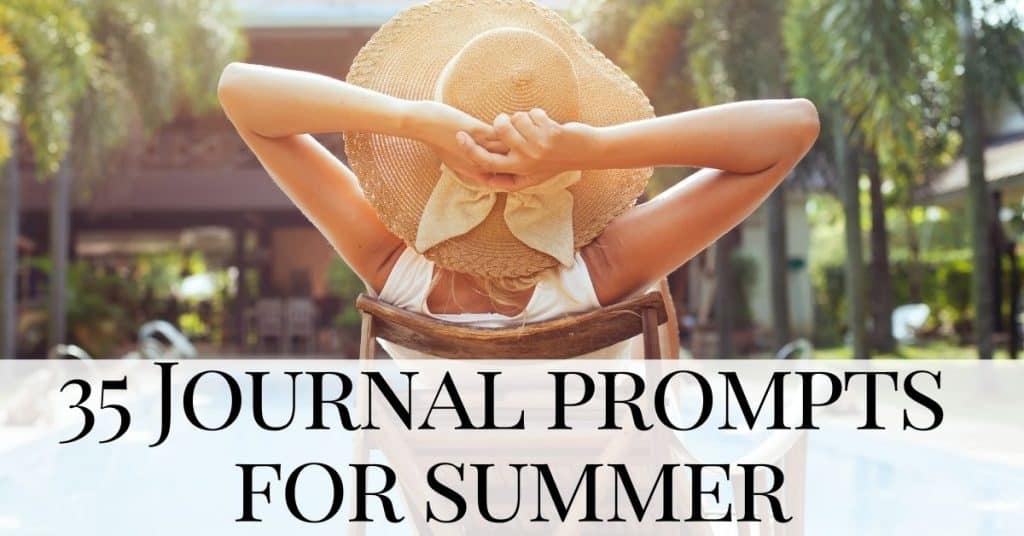 woman sunbathing - journal prompts for summer
