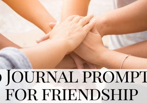 friends hands joined together - friendship journal prompts, best friend journal ideas