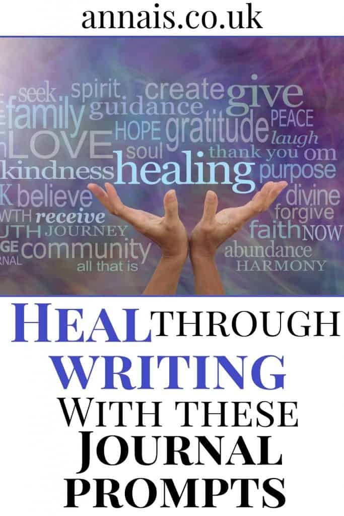 the word healing on purple background - healing journal prompts