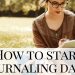 woman writing in journal - How to Start Journaling Daily