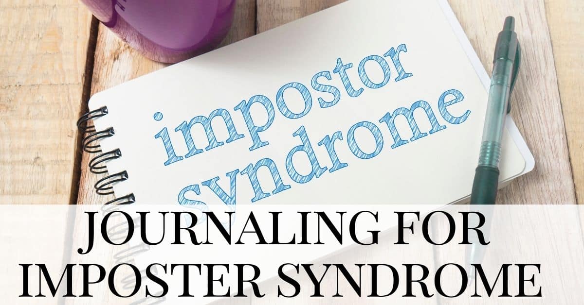 coffee cup and notepad Journaling for Imposter Syndrome