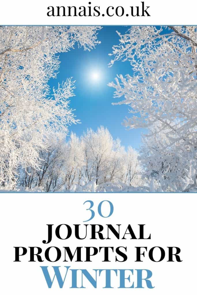 winter snow scene - winter journal prompts journal prompts for winter
