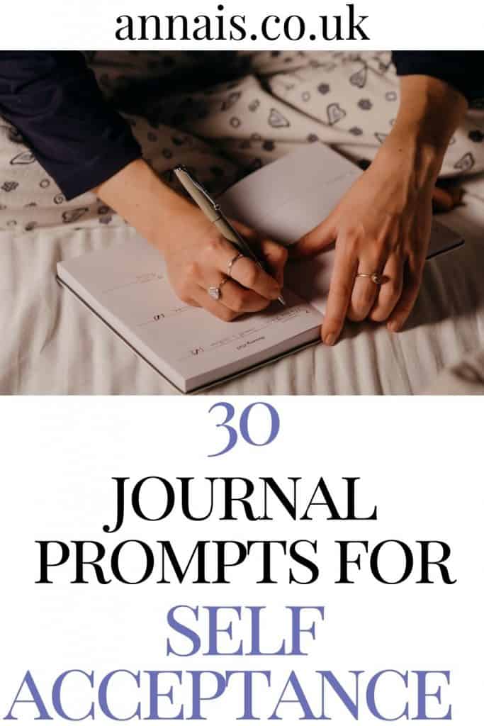 30 Journal Prompts for Self Acceptance