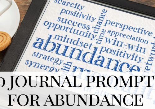 Abundance Journal Prompts