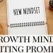 notebook and pen - Growth Mindset Writing Prompts
