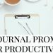 journal prompts for productivity