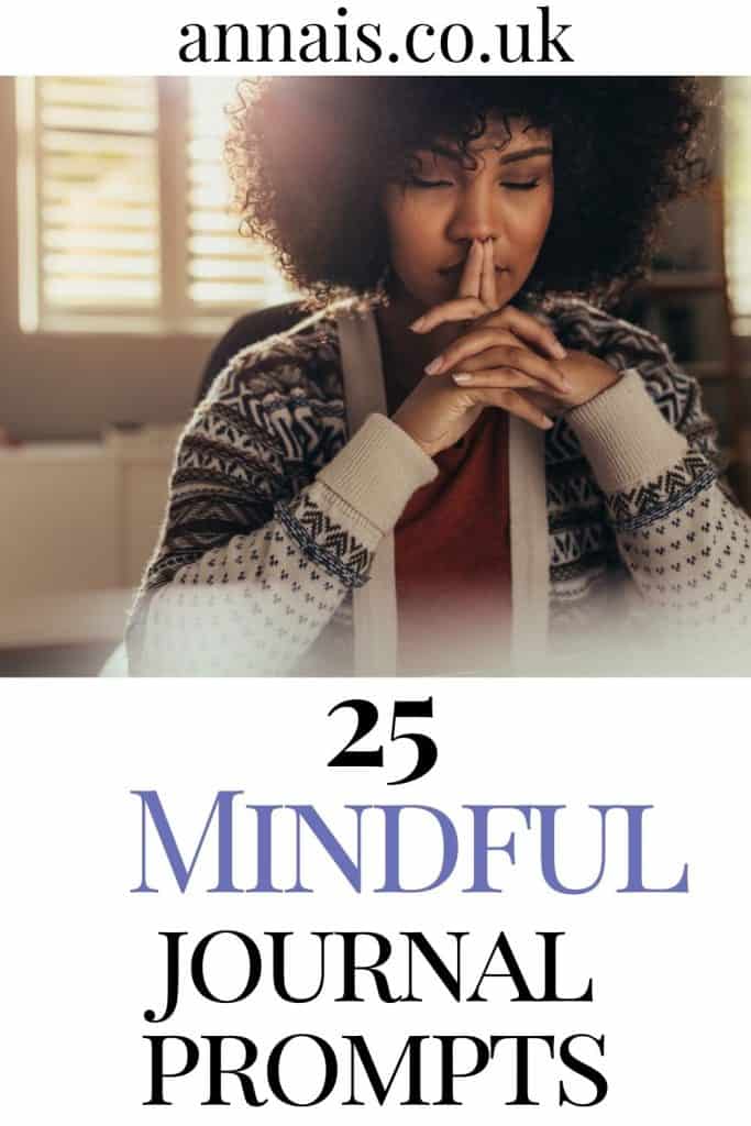 mindful journal prompts