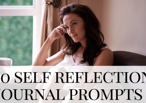 woman reflecting - Self Reflection Journal Prompts
