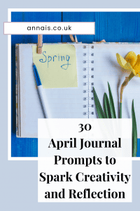  Journal Prompts For April