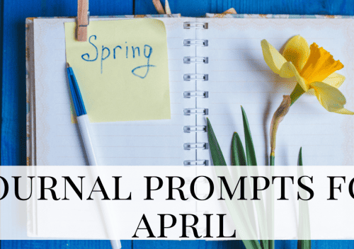 Journal Prompts for April