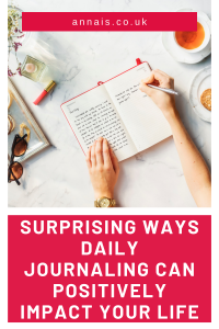  Benefits of Journaling Daily