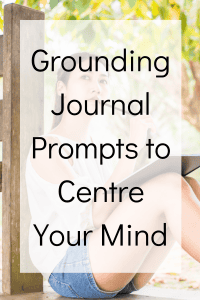 Grounding Journal Prompts 